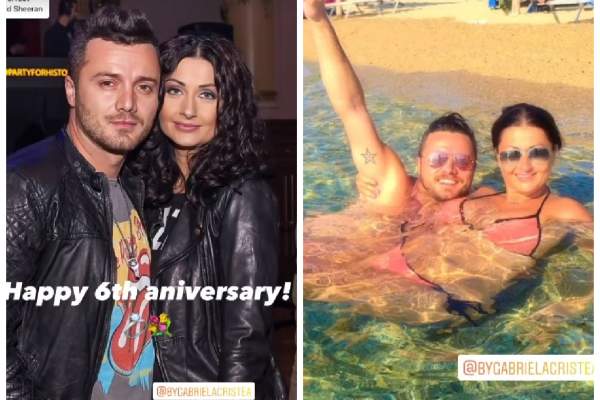 Gabriela Cristea și Tavi Clonda au aniversat 6 ani de căsnicie. Ce a postat cântărețul: „La mulți ani, draga mea soție!” / FOTO