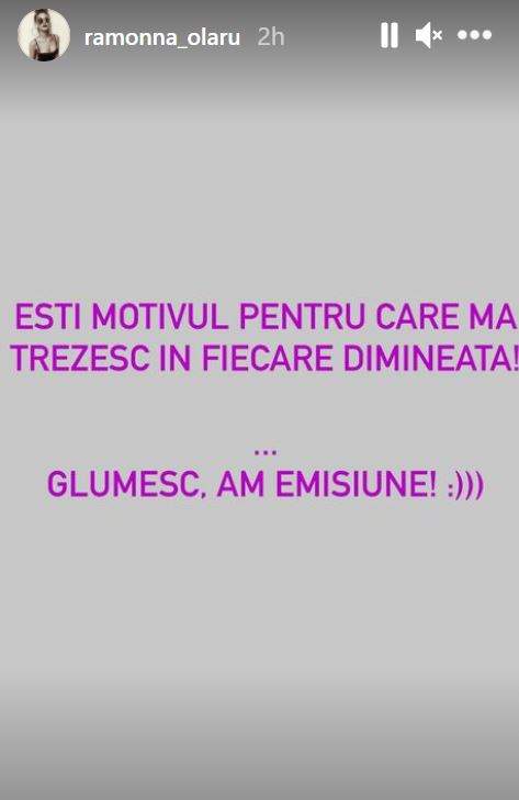 Ramona Olaru, declarație de dragoste pe Internet pentru un bărbat misterios? „Tu ești motivul...” / FOTO