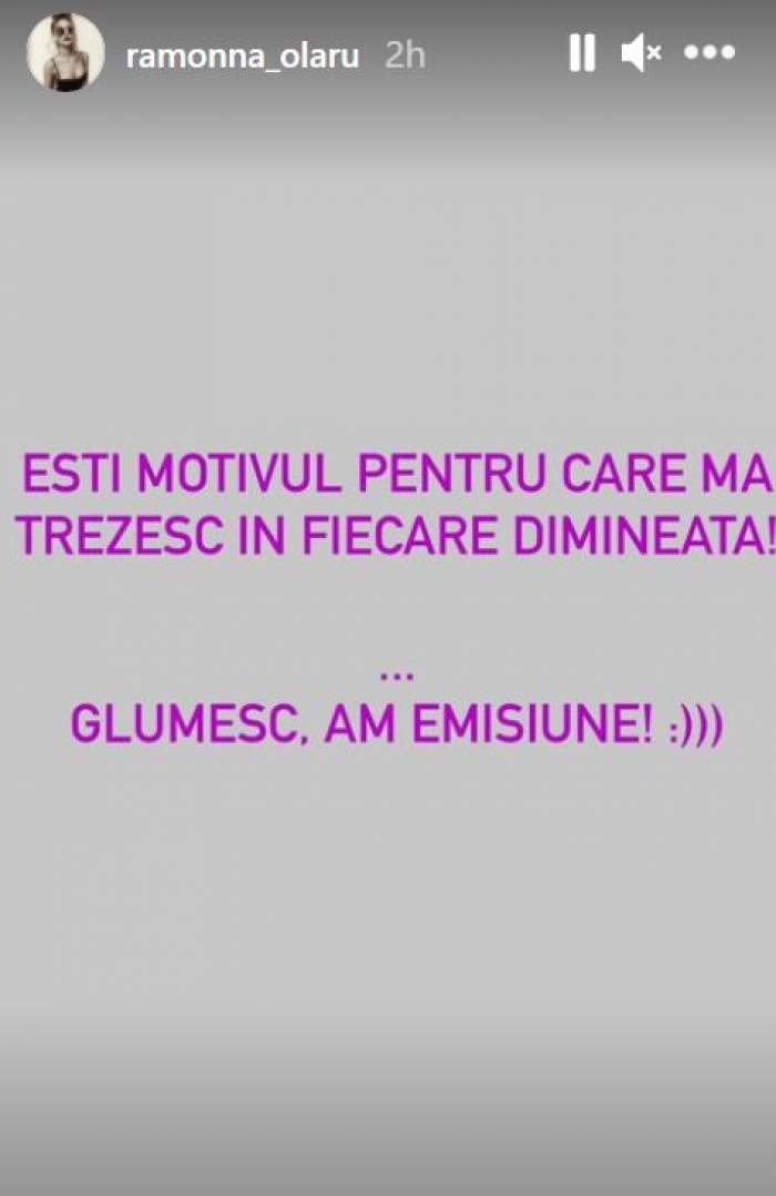 Ramona Olaru, declarație de dragoste pe Internet pentru un bărbat misterios? „Tu ești motivul...” / FOTO