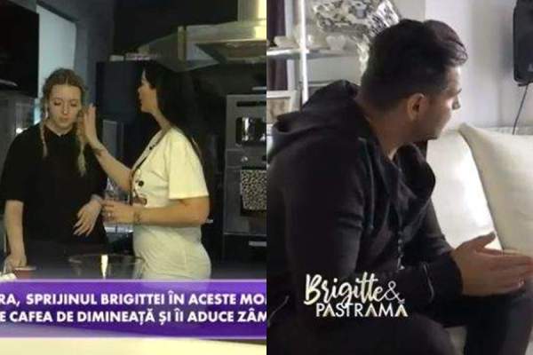 Sara, fiica lui Brigitte, și Florin Pastramă au revenit la sentimente mai bune, după plecarea lui din casă! Cum s-au filmat cei doi / VIDEO