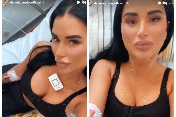 Daniela Crudu, din nou pe masa de operație. Ce intervenție estetică și-a făcut bruneta: „Sunt fericită”