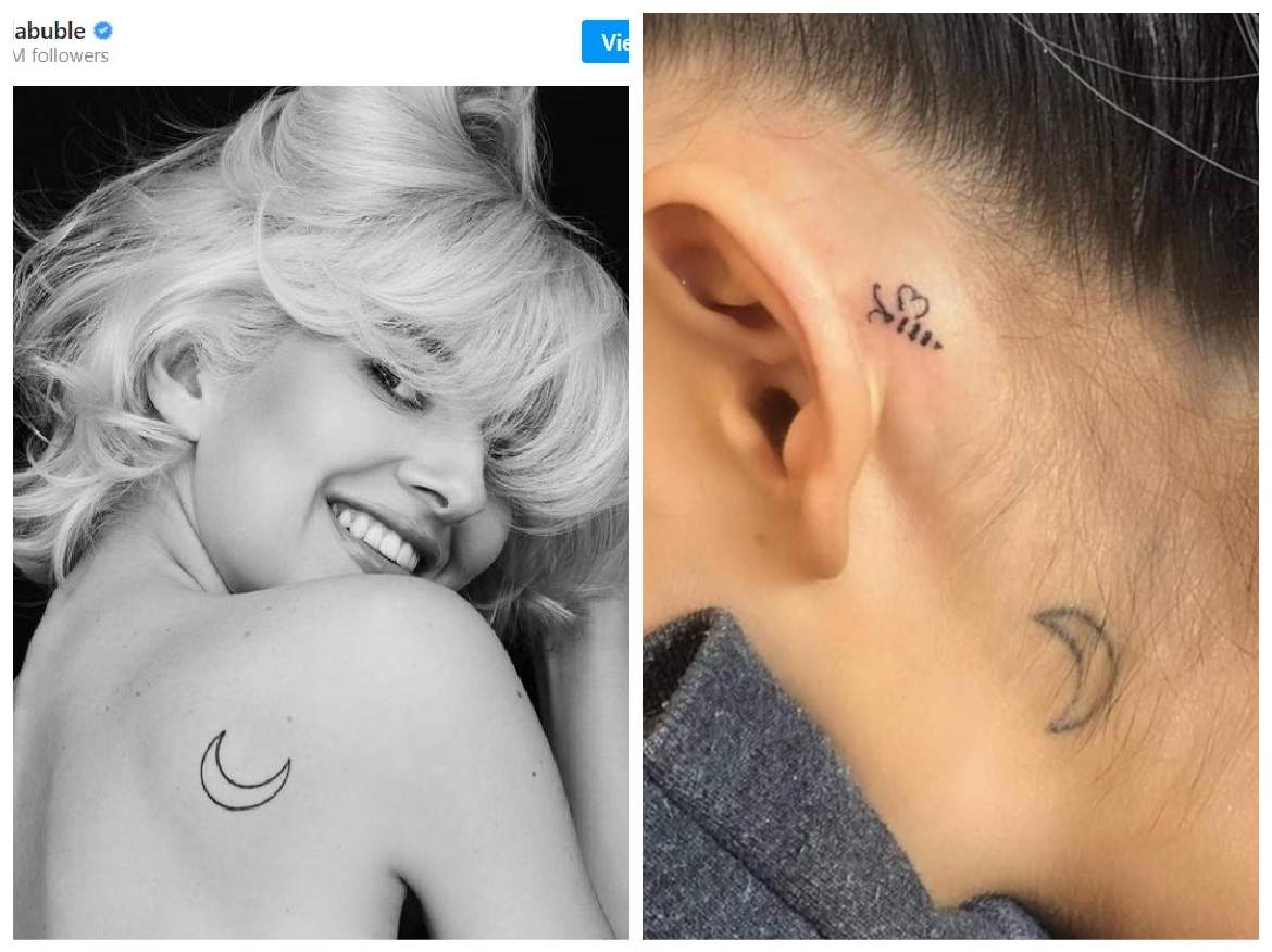 Lidia Buble și Ariana Grande au tatuaje identice. S-a inspirat blondina de la celebra artistă de peste ocean? / FOTO