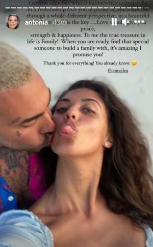 Alex Velea și Antonia, sărut pătimaș în vacanța din Maldive! Artista, declarație emoționantă pentru iubitul ei: „Adevărata comoară” / FOTO