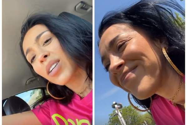 Ruby, pentru prima dată la mormântul bunicului ei. De ce nu a fost până acum la locul de veci: „I-a plăcut sticluța”