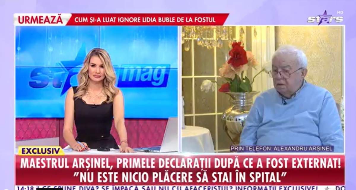 Alexandru Arsinel a vorbit la Antena Stars despre infectia cu covid-19
