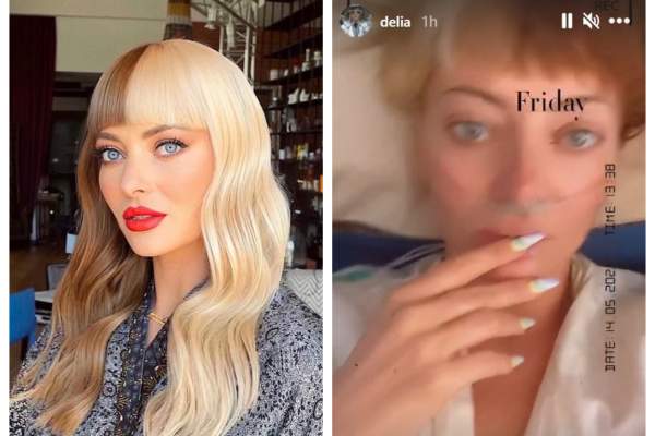 Delia Matache, de urgență pe mâinile medicilor! Jurata X Factor a ajuns pe perfuzii / FOTO
