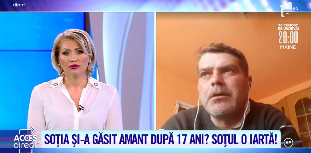 Acces Direct. O femeie, angajată la Prislop, și-a găsit amant și și-a lăsat copilul fără tată după 17 ani de căsnicie. Soțul o iartă și o cheamă acasă / VIDEO