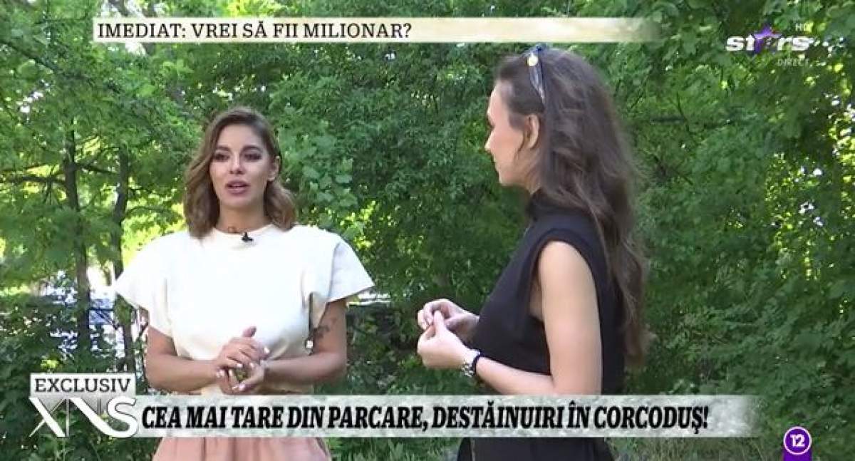 Captură video cu Natalia Mateuț.