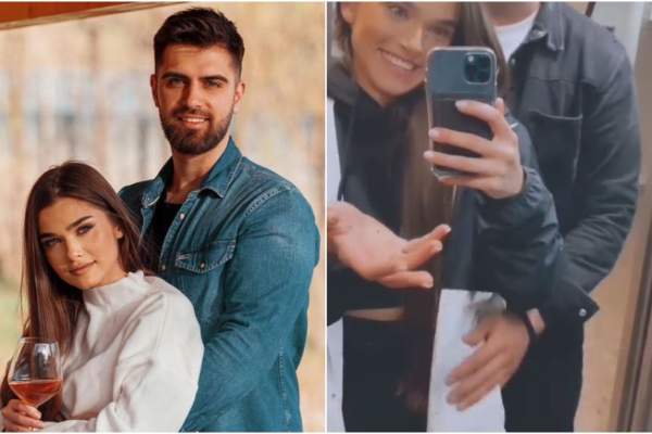 ”Facem un copil”! Theo Rose și Alex Leonte se pregătesc să devină părinți? Nepotul lui Nea Mărin, cu mâna pe burtică vedetei / VIDEO