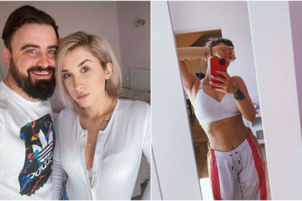 Adda și-a lăsat la vedere abdomenul, după ce a slăbit enorm. Reacția lui Cătălin Rizea: ”Te iubesc”