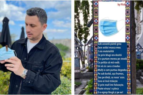 Poezia fabuloasă a lui Flick pentru masca de protecție. Versurile care au amuzat pe toată lumea: ”Poate virusu' o pleca”