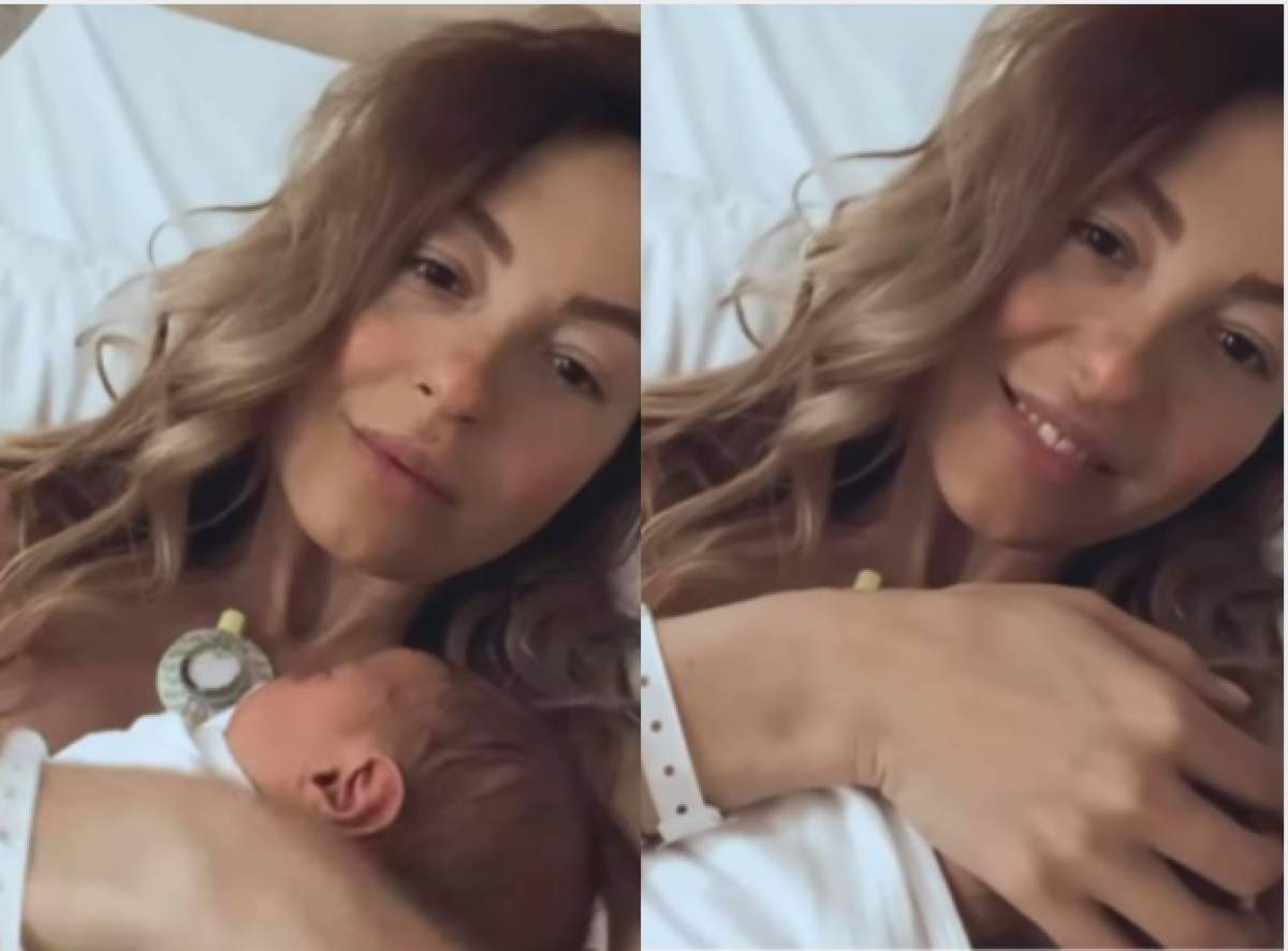 Flavia Mihășan a născut. Fosta asistentă TV, imagini emoționante cu bebelușul / FOTO