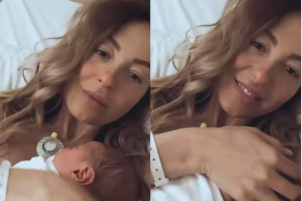 Flavia Mihășan a născut. Fosta asistentă TV, imagini emoționante cu bebelușul / FOTO