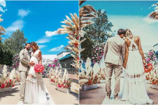 Imaginea emoționantă postată de Dani Oțil, la o zi după nunta de vis cu Gabriela Prisăcariu: ”Să fiți fericiți toată viața”