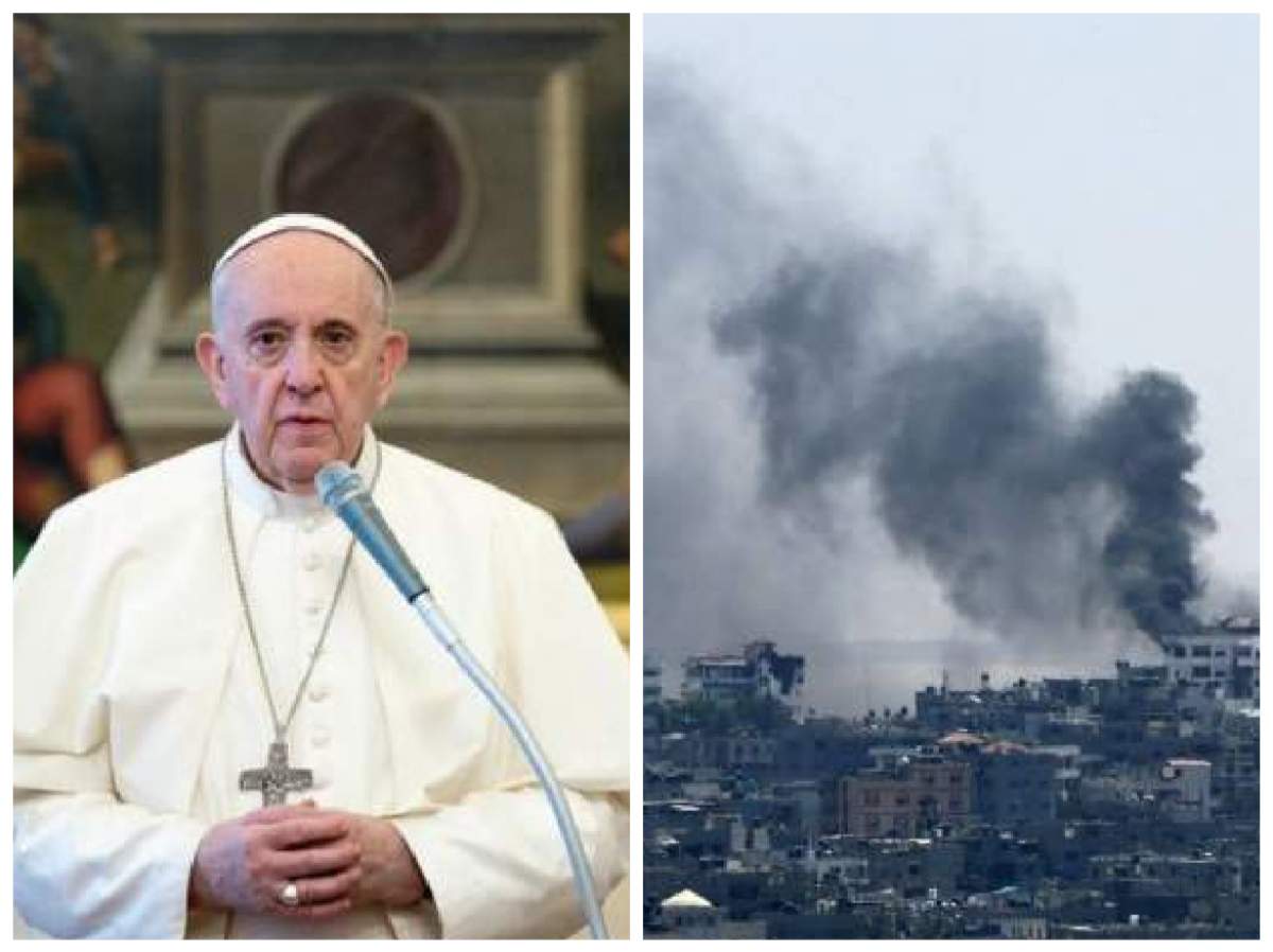 Papa Francisc, apel pentru pace în Orientul Mijlociu. Papa Francisc și un atac în Palestina