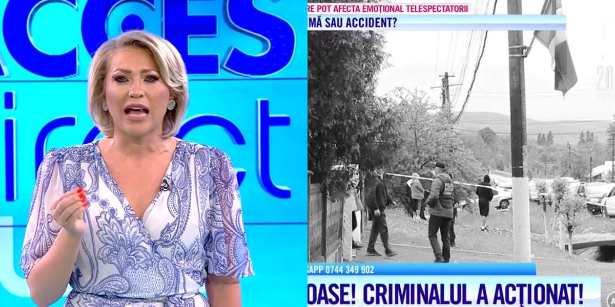 Mirela Vaida, reacție dură la adresa autorităților! Prezentatoarea, șocată de crima din Argeș: ”El a stat la un metru de mine” / VIDEO