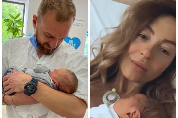 Iubitul Flaviei Mihășan, primele imagini alături de fiul său. Ce mesaj i-a transmis Marius Moldovan proaspetei mămici: „Cel mai fericit!” / FOTO