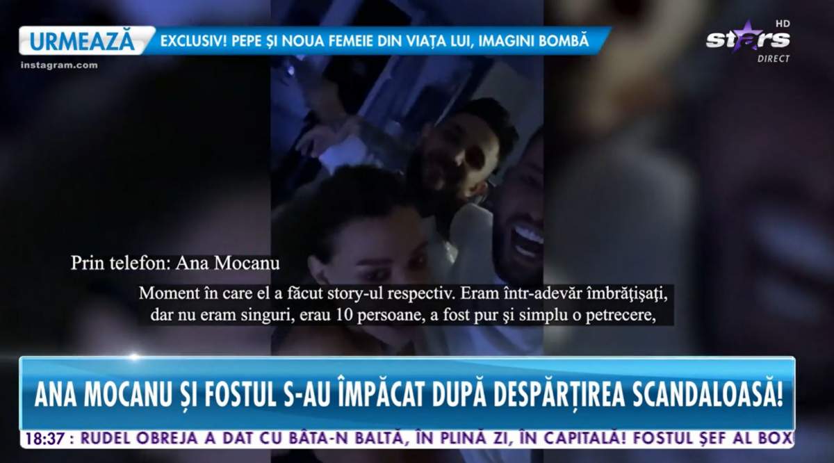 Ana Mocanu si Rares au fost vazuti in club, imbratisati