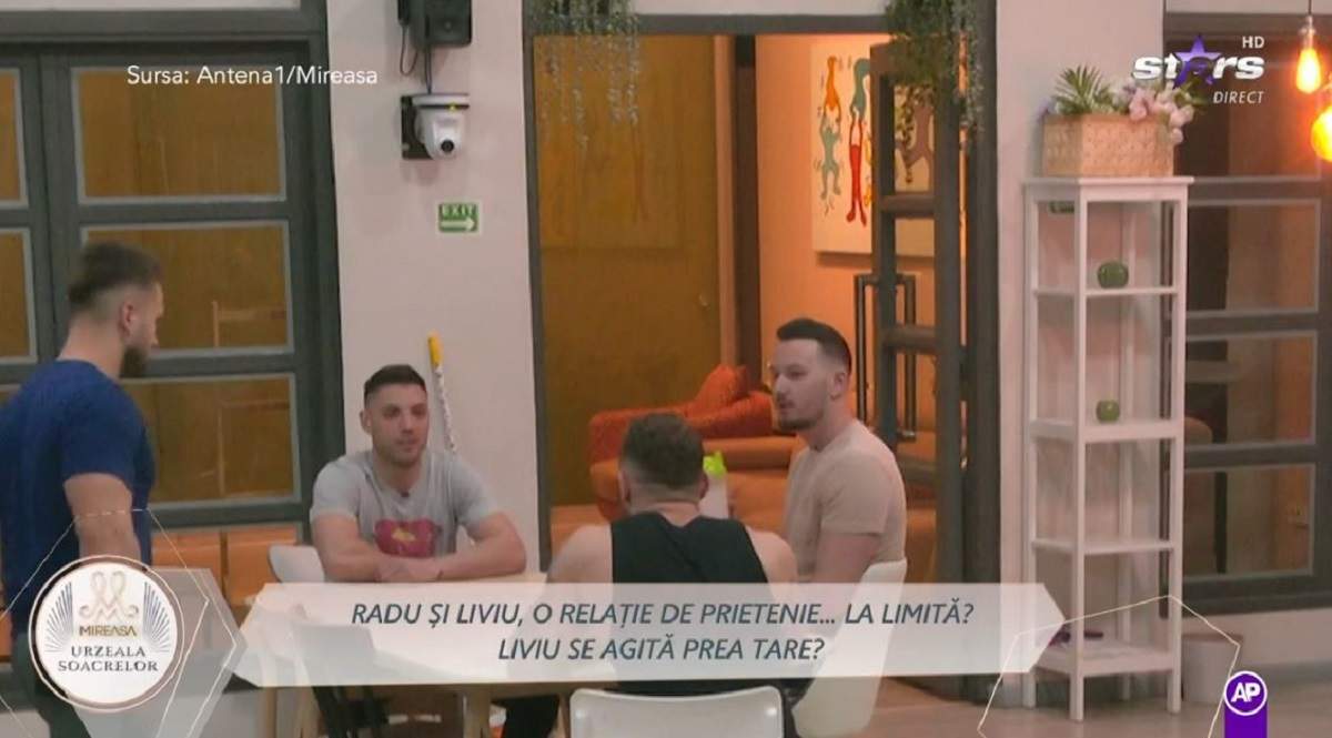 Radu, „mărul discordiei” în relația dintre Maria și Liviu? Ce „săgeți” și-au aruncat cei doi bărbați la Mireasa: „Sâmbătă mi-aș dori să plec dacă...”