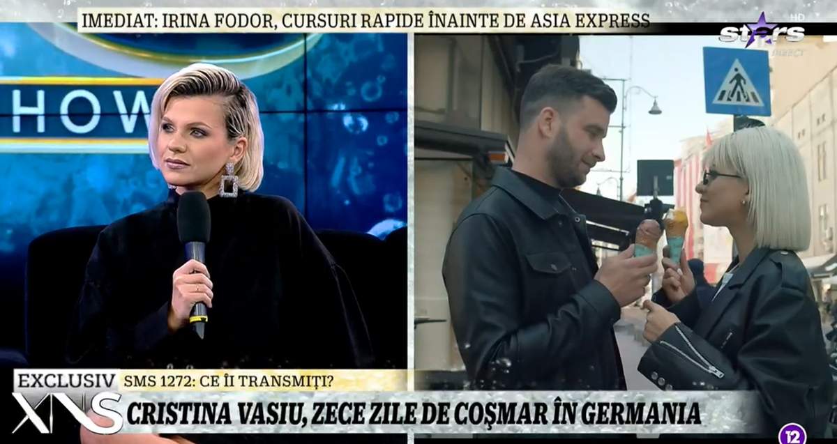 cristina vasiu la xtra night show