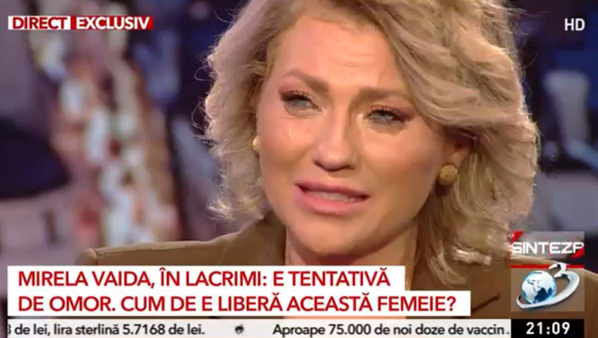 mirela vaida plange la antena 3