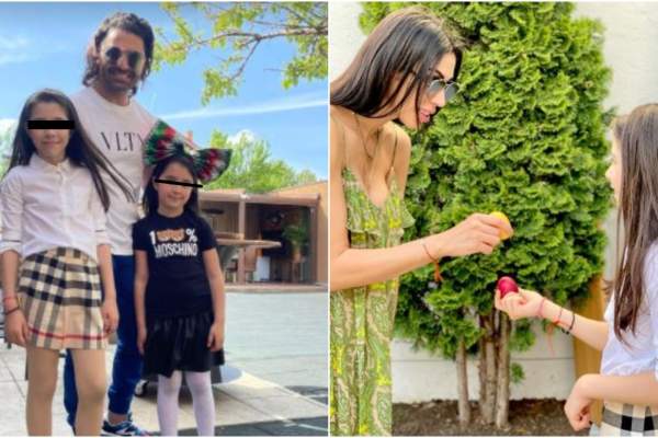 Pepe și Raluca Pascu, împreună de sărbători! Cum s-au afișat cei doi foști soți alături de fiicele lor