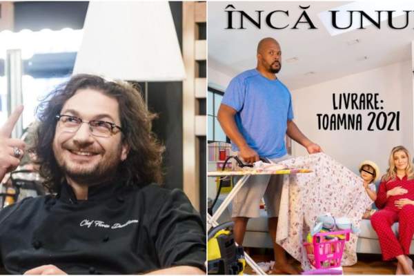 Mesajul lui Florin Dumitrescu de la Chefi la cuțite pentru Cabral, după ce a anunțat că Andreea Ibacka e gravidă