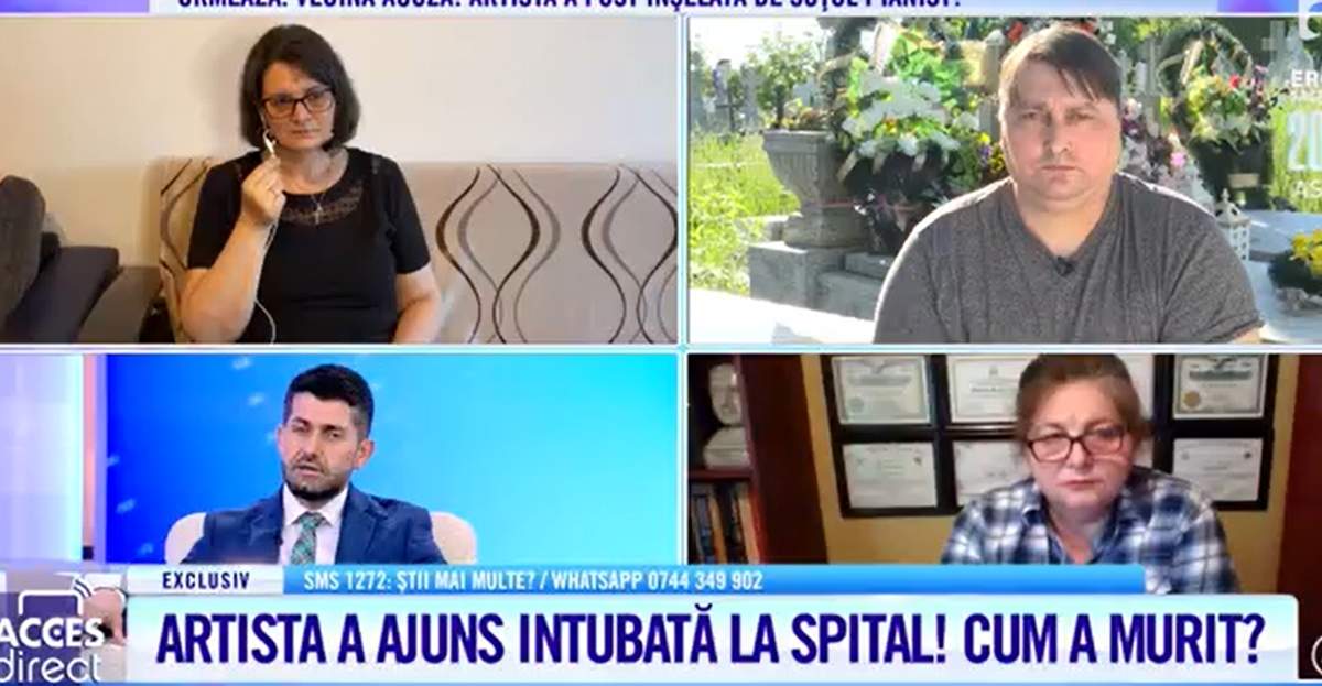 Acces Direct. Soțul Mariei Macsim Nicoară, curios dacă soția sa vorbește după ce și-a revenit! Ce spune sora regretatei mezzosoprane