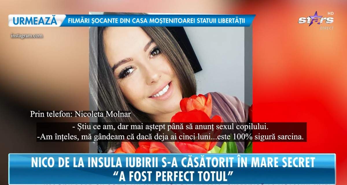 Nicoleta Molnar de la Insula Iubirii, la Antena Stars.