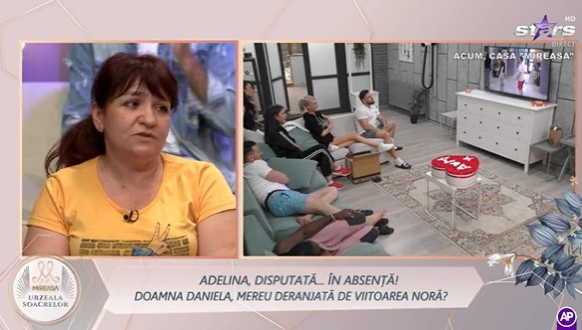 Doamna Daniela, la Mireasa, urzeala soacrelor