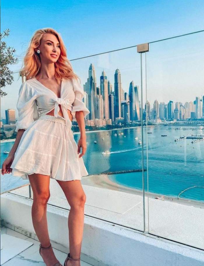 Andreea Bălan și Tiberiu Argint au împlinit un an de relație! Iubitul juratei de la Te cunosc de undeva a surprins-o cu o vacanță de lux în Dubai! Declarații exclusive / FOTO