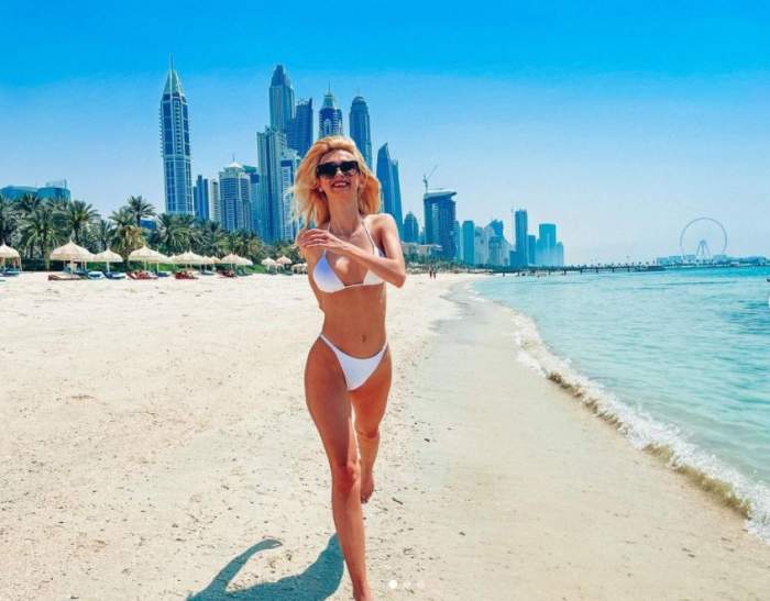 Andreea Bălan și Tiberiu Argint au împlinit un an de relație! Iubitul juratei de la Te cunosc de undeva a surprins-o cu o vacanță de lux în Dubai! Declarații exclusive / FOTO