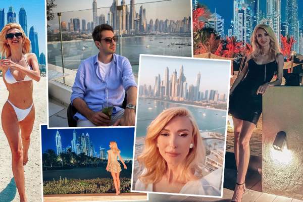 Andreea Bălan și Tiberiu Argint au împlinit un an de relație! Iubitul juratei de la Te cunosc de undeva a surprins-o cu o vacanță de lux în Dubai! Declarații exclusive / FOTO