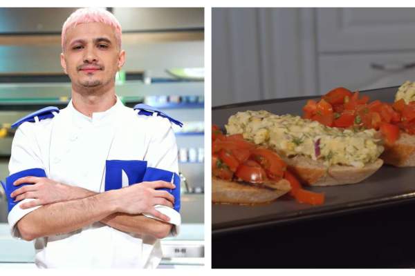 Rețeta de salată de ou a lui Keed. Concurentul Chefi la cuțite a obținut 15 puncte cu preparatul său / VIDEO