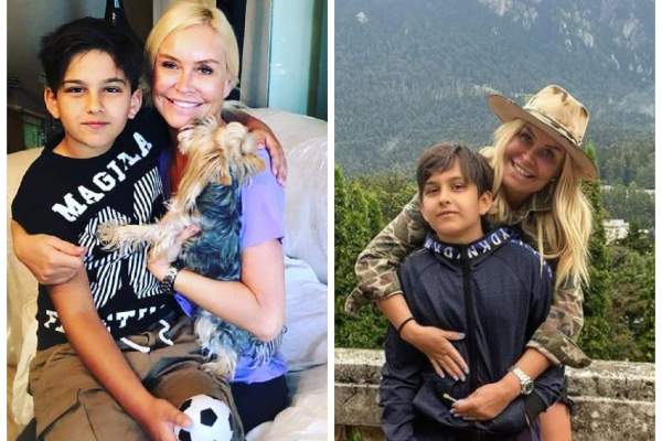 Cum arată acum fiul Vicăi Blochina cu Victor Pițurcă. Ce pasiune are Edan la 14 ani / FOTO