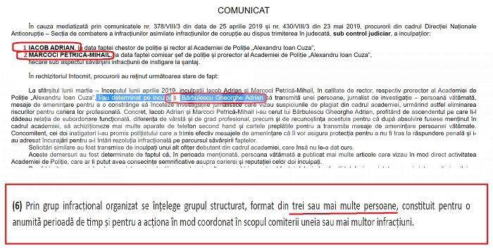 Șefii Academiei de Poliție care au amenințat cu moartea o jurnalistă, salvați de magistrați / Asta înseamnă să fii mafiot!