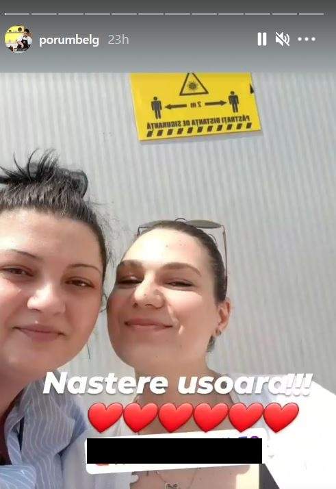 Roxana Vasile și Porumbița de la Chefi la cuțite într-un selfie.