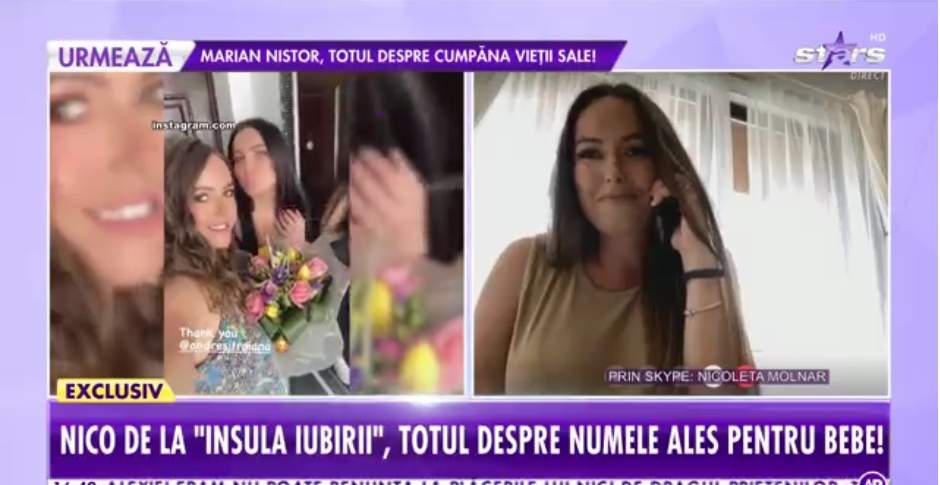 Nicoleta Molnar, dezvăluiri despre sarcină la Antena Stars