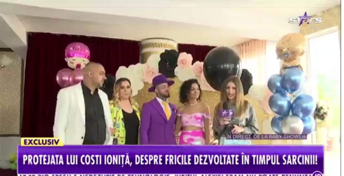 Cântăreața Dodo a aflat sexul bebelușului, în direct, la Antena Stars. Cum a reacționat fosta protejată a lui Costi Ioniță / VIDEO