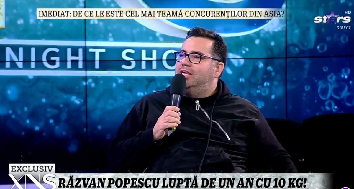 Răzvan Popescu la Xtra Night Show.