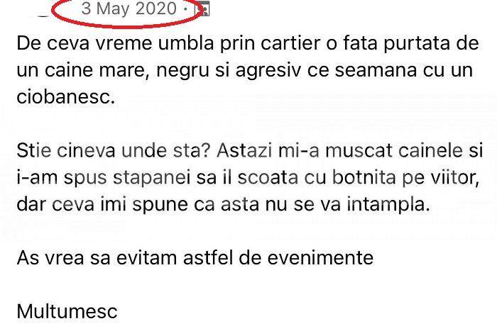 EXCLUSIV / Atacați de un câine lup, umiliți de poliție / Agenții de la Secția 26 au zis că n-au chef să meargă pe teren, unde un cățeluș a fost ucis