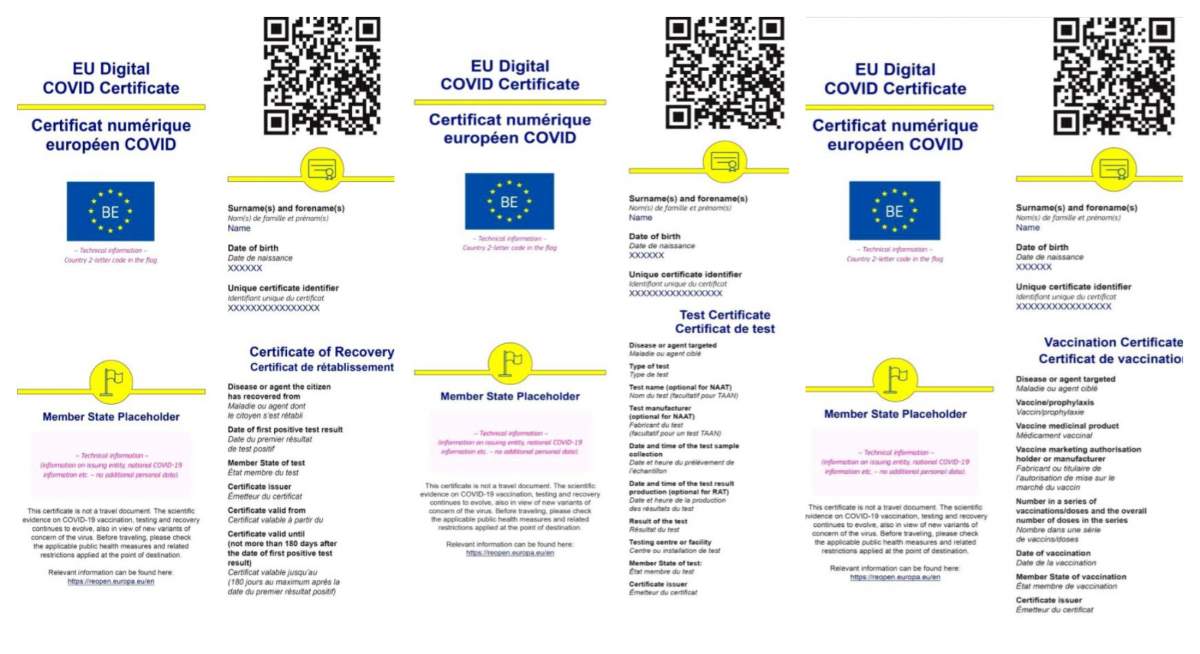 Pașaportul Covid a fost testat și aprobat cu succes de către STS. Iată cum va arăta documentul aprobat deja de Uniunea Europeană