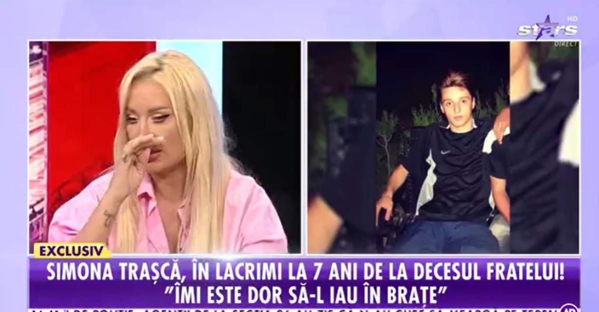 Simona Trasca a plans cand a vorbit despre tatl ei la Antena Stars
