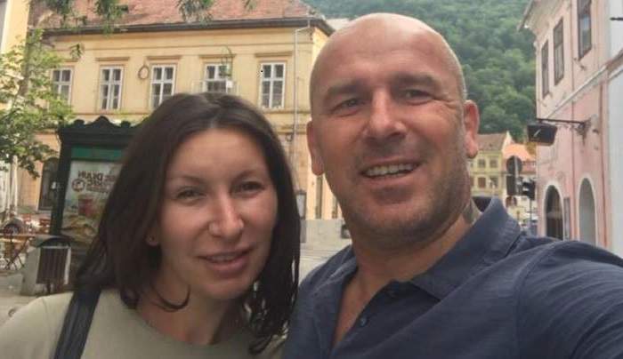 Cătălin Zmărăndescu și soția lui Luiza.