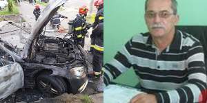 Afaceristul Ioan Crișan, ucis de o mână criminală? S-au găsit urme de explozibil sub bancheta mașinii incendiate