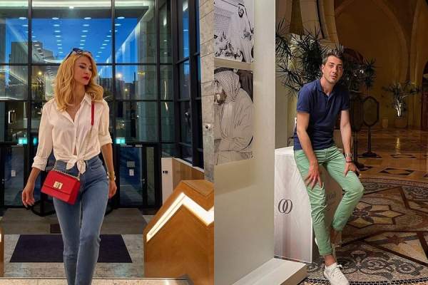 Andreea Bălan și Tiberiu Argint, îndrăgostiți chiar și pe rețelele de socializare. Ce cuvinte și-au transmis reciproc online