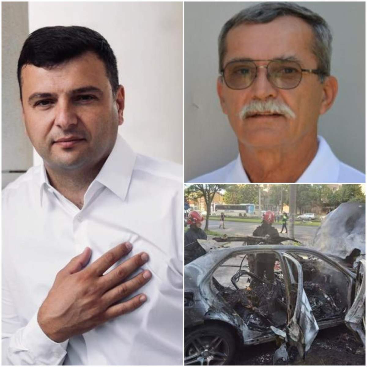 Colaj cu Sergiu Bîlcea, Ioan Crișan când trăia/ explozia din Arad.