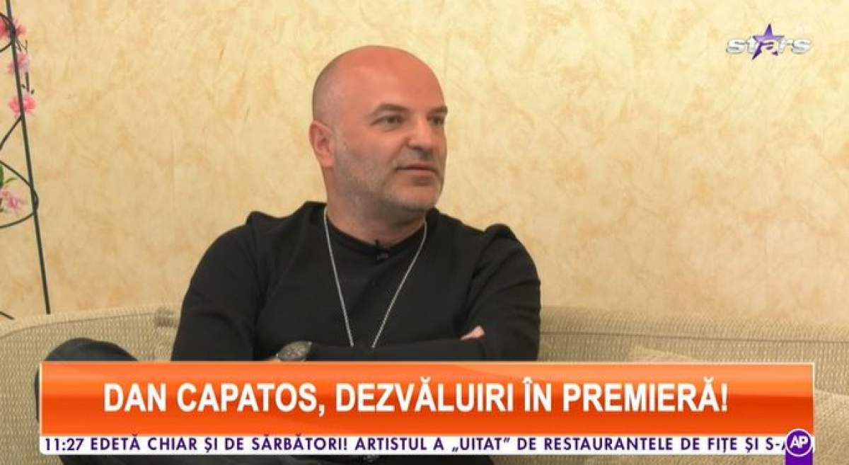 Captură video cu Dan Capatos la Antena Stars.