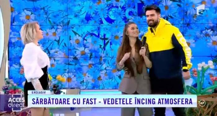 Mirela Vaida, Theo Rose și iubitul la Acces Direct