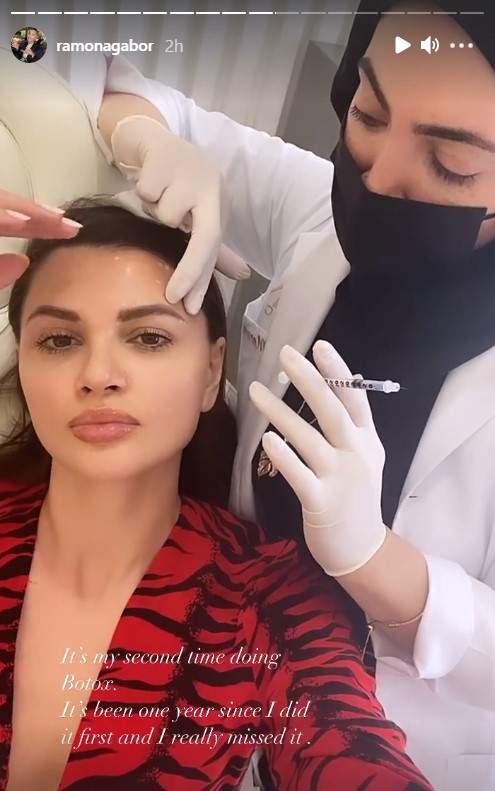 Ramona Gabor și-a injectat botox în frunte. Vedeta a arătat rezultatul în mediul online: „O să vin iar peste două săptămâni” / FOTO
